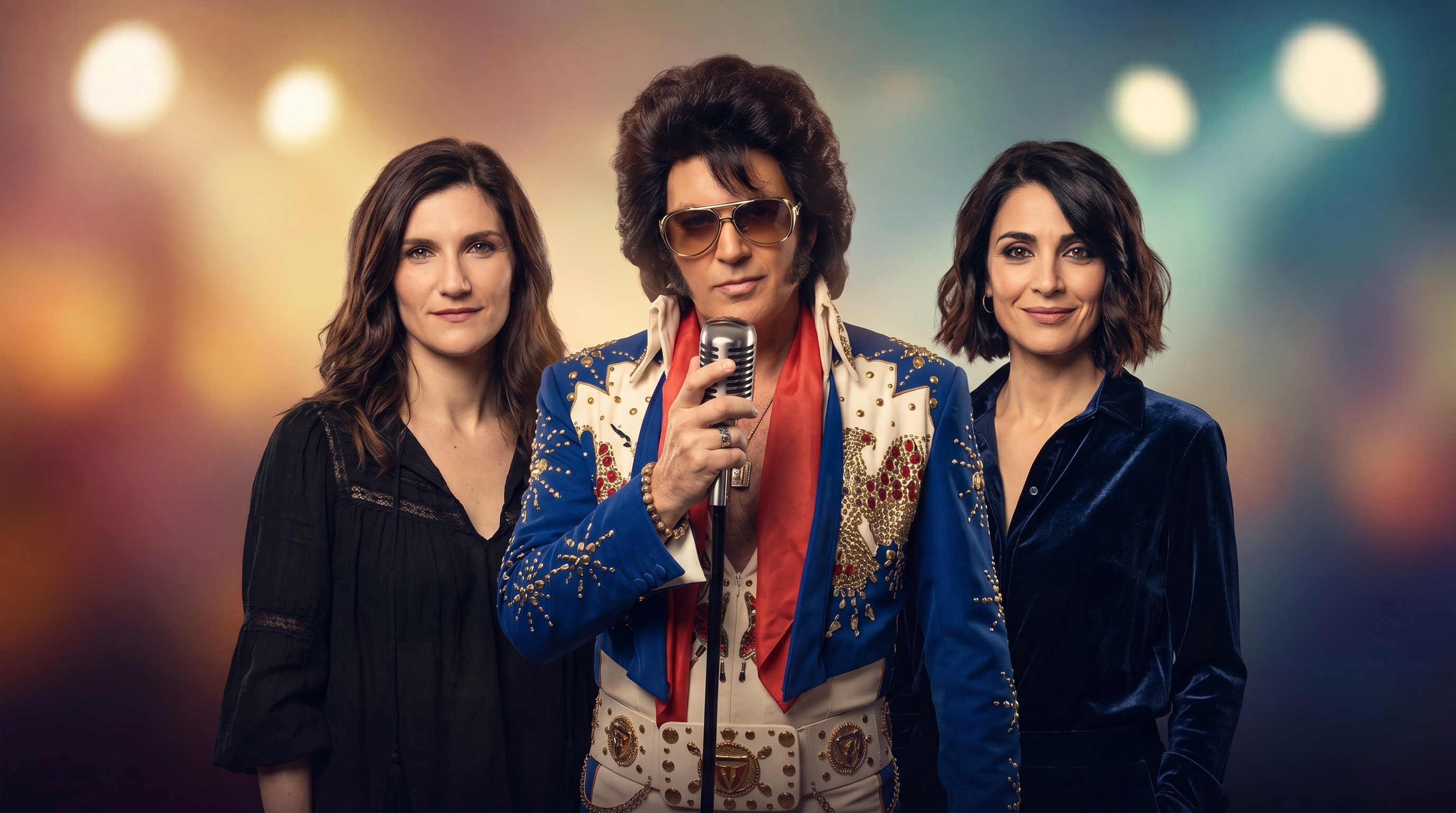 Imitatori e performer tribute band sul palco